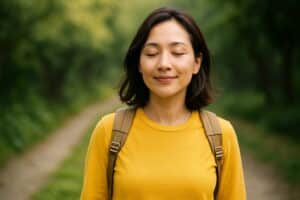 神秘的なエネルギーを放つ金龍が背景に描かれた画像